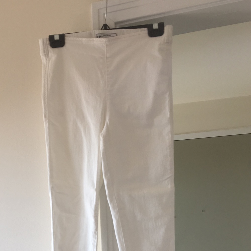 New Item! Free People white jeans